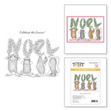 Spellbinders House-Mouse Designs Noel Cling Rubber Stamp (RSC-013)