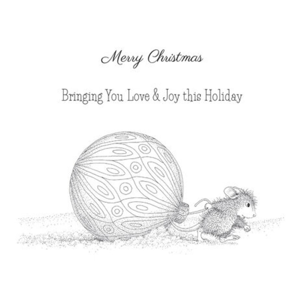 Spellbinders House-Mouse Designs Bringing Christmas to You Cling Rubber Stamp (RSC-016) Spellbinders House-Mouse Designs Bringing Christmas to You Cling Rubber Stamp (RSC-016)