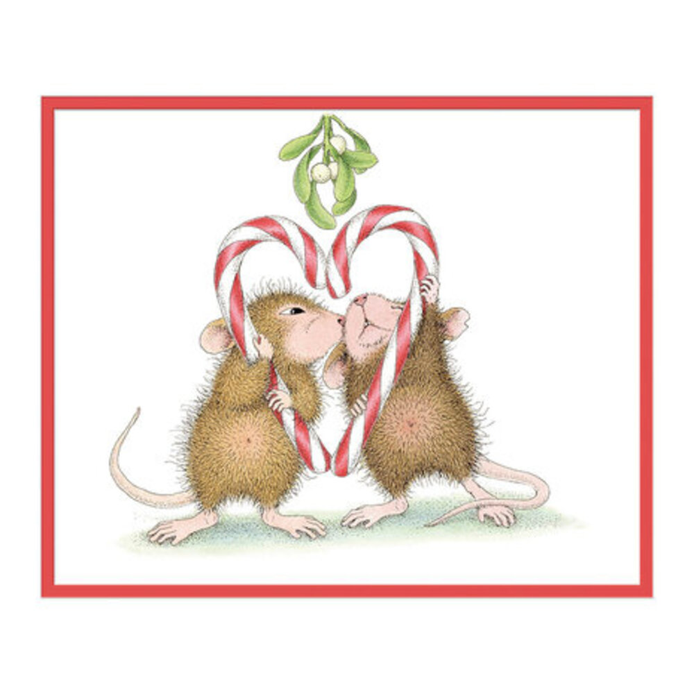 Spellbinders House-Mouse Designs Mistletoe Kiss Cling Rubber Stamp (RSC-017) Spellbinders House-Mouse Designs Mistletoe Kiss Cling Rubber Stamp (RSC-017)