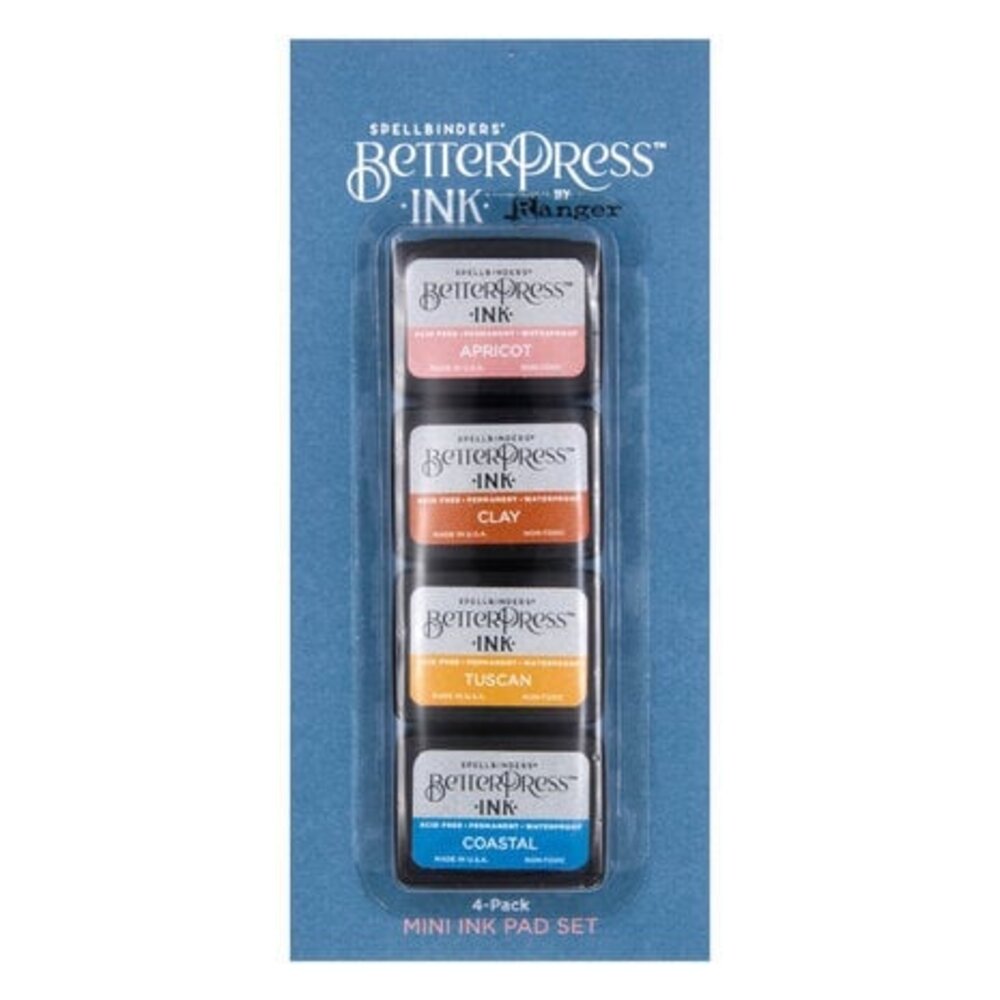 Spellbinders BetterPress Mini Ink Pad Set Desert Sunset (BPI-013) Spellbinders BetterPress Mini Ink Pad Set Desert Sunset (BPI-013)