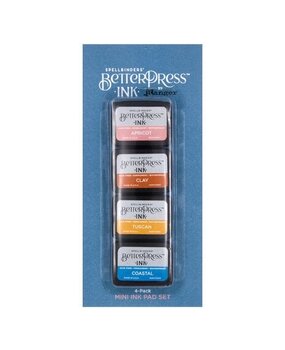 Spellbinders BetterPress Mini Ink Pad Set Desert Sunset (BPI-013) Spellbinders BetterPress Mini Ink Pad Set Desert Sunset (BPI-013)