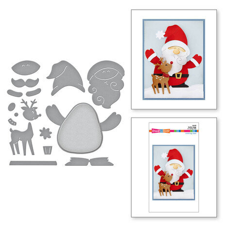 Stampendous! Santa Hugs Dies (S5-591) Stampendous! Santa Hugs Dies (S5-591)