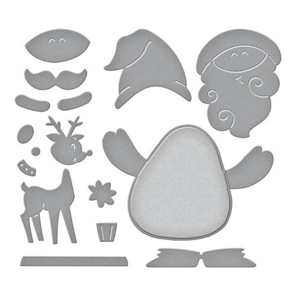 Stampendous! Santa Hugs Dies (S5-591) Stampendous! Santa Hugs Dies (S5-591)