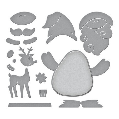 Stampendous! Santa Hugs Dies (S5-591) Stampendous! Santa Hugs Dies (S5-591)