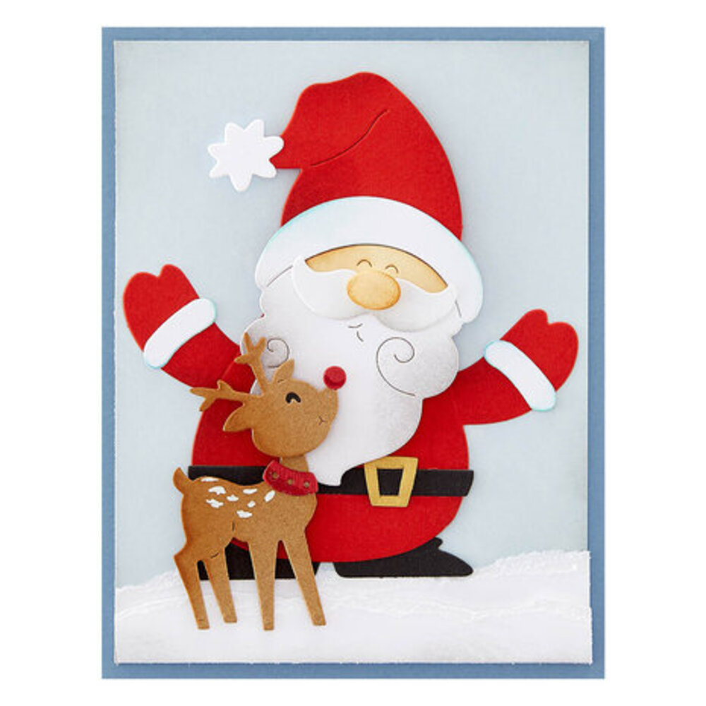Stampendous! Santa Hugs Dies (S5-591) Stampendous! Santa Hugs Dies (S5-591)
