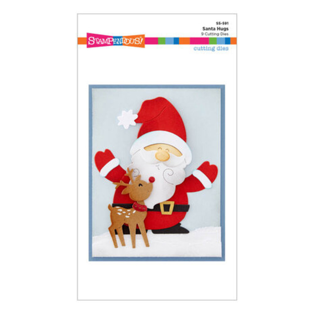 Stampendous! Santa Hugs Dies (S5-591) Stampendous! Santa Hugs Dies (S5-591)