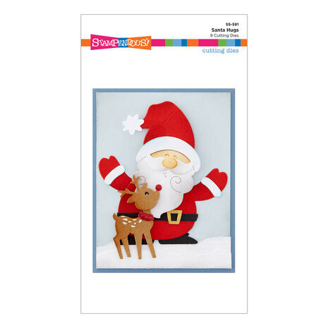 Stampendous! Santa Hugs Dies (S5-591) Stampendous! Santa Hugs Dies (S5-591)