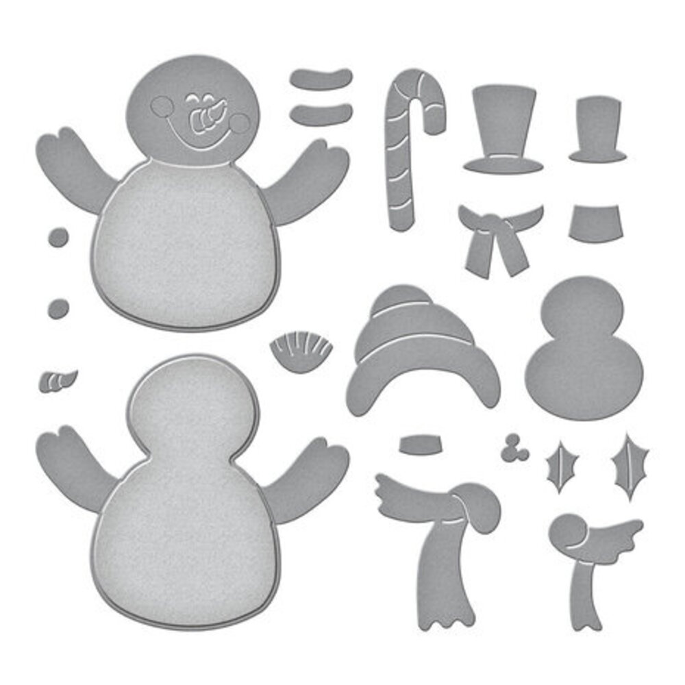 Stampendous! Snowman Hugs Dies (S5-592) Stampendous! Snowman Hugs Dies (S5-592)