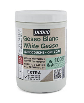 Pebeo White Gesso One Coat 945ml (818616)