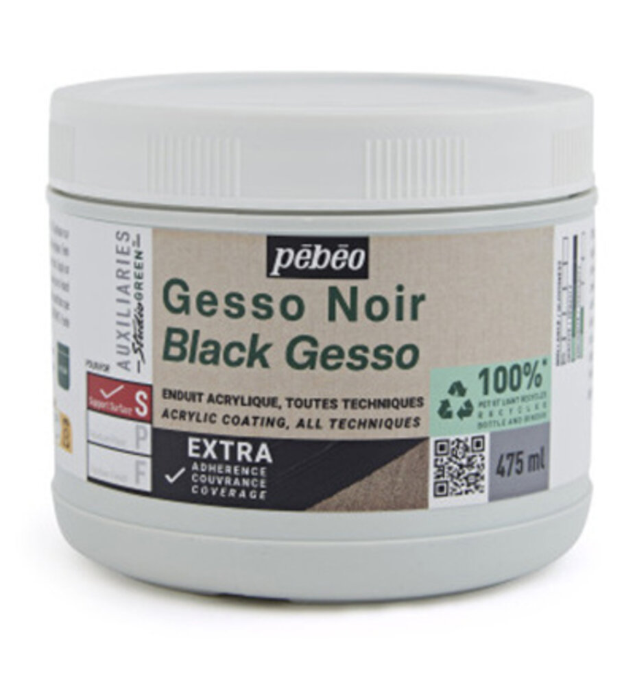 Pebeo Black Gesso 475ml (818625) Pebeo Black Gesso 475ml (818625)
