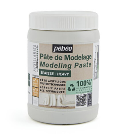 Pebeo Heavy Modeling Paste 225ml (818673) Pebeo Heavy Modeling Paste 225ml (818673)