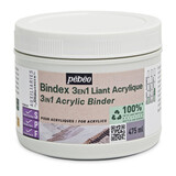 Pebeo Bindex 3-in-1 Acrylic Binder 475ml (818635)