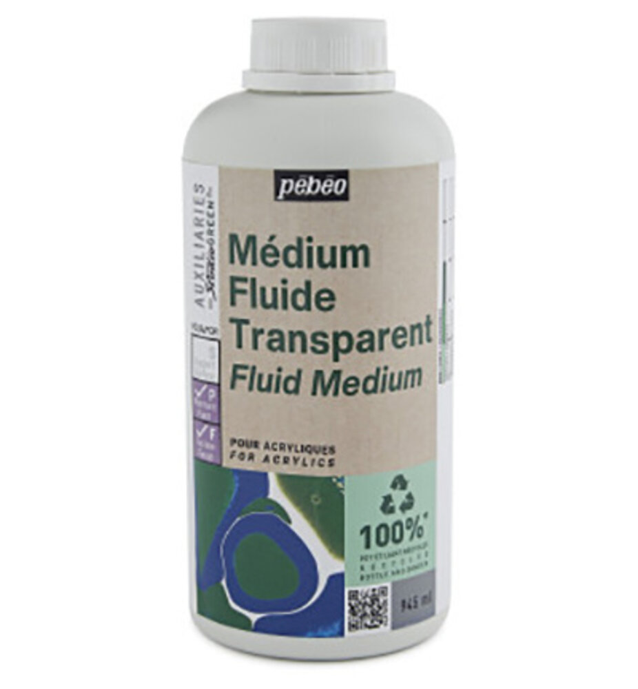Pebeo Transparent Fluid Medium 945ml (818656)