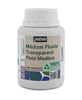 Pebeo Transparent Fluid Medium 225ml (818653) Pebeo Transparent Fluid Medium 225ml (818653)