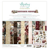 Mintay Antique Shop 12x12 Inch Scrapbooking Paper Set (MT-ANT-07)