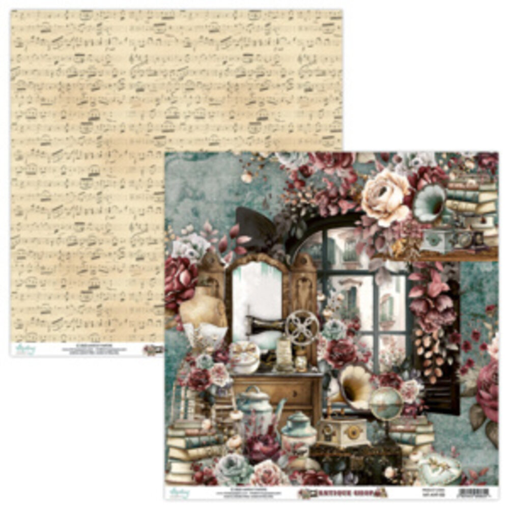 Mintay Antique Shop 6x6 Inch Scrapbooking Paper Pad (MT-ANT-08) Mintay Antique Shop 6x6 Inch Scrapbooking Paper Pad (MT-ANT-08)