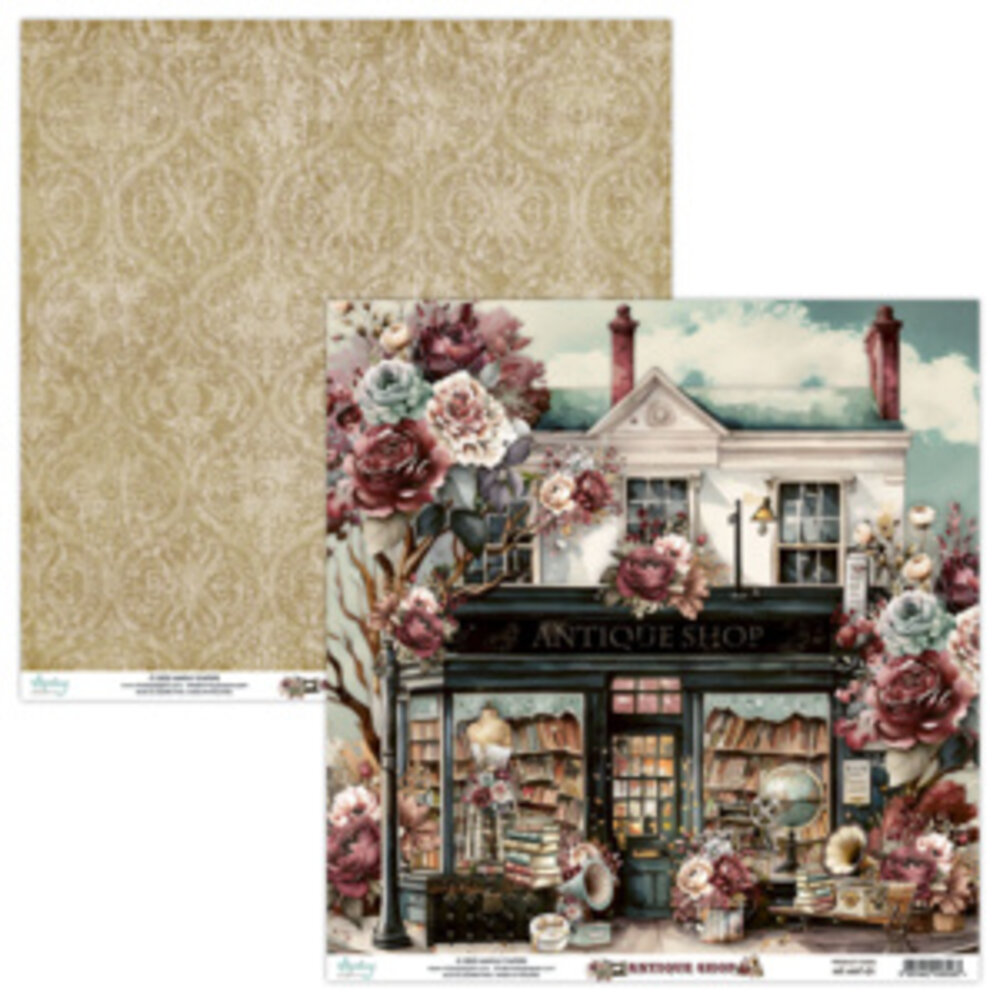 Mintay Antique Shop 6x6 Inch Scrapbooking Paper Pad (MT-ANT-08) Mintay Antique Shop 6x6 Inch Scrapbooking Paper Pad (MT-ANT-08)