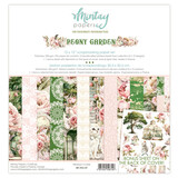 Mintay Peony Garden 12x12 Inch Scrapbooking Paper Set (MT-PEO-07)