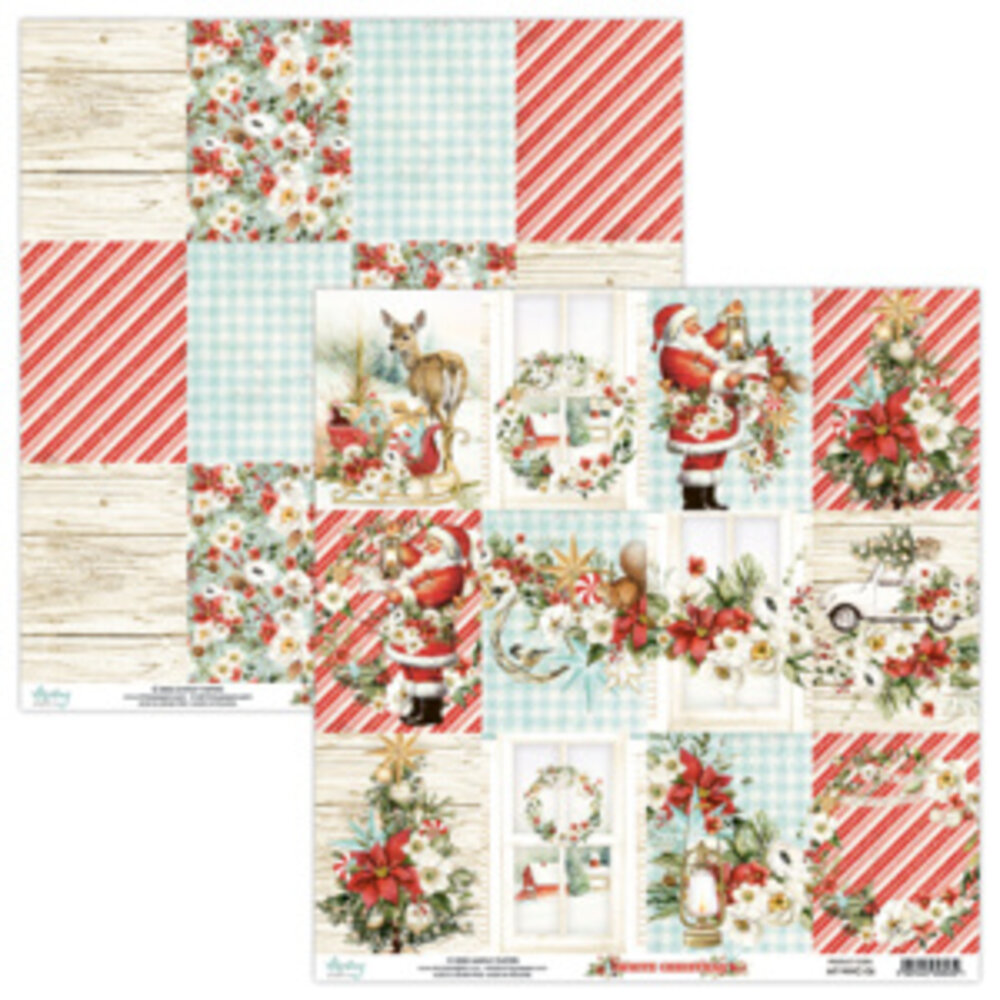 Mintay White Christmas 12x12 Inch Scrapbooking Paper Set (MT-WHC-07) Mintay White Christmas 12x12 Inch Scrapbooking Paper Set (MT-WHC-07)