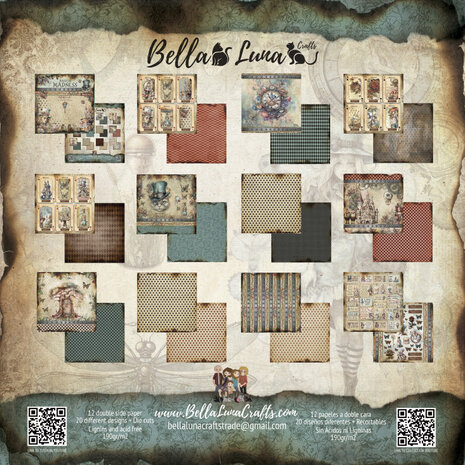 Bella Luna Crafts Madness Basics 12x12 Inch Collection Pack Bella Luna Crafts Madness Basics 12x12 Inch Collection Pack