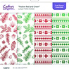 Crafter's Companion Festive Red & Green 12x12 Inch Luxury Foiled Acetate Pack (CC-PAD12-LUXF-FERG) Crafter's Companion Festive Red & Green 12x12 Inch Luxury Foiled Acetate Pack (CC-PAD12-LUXF-FERG)