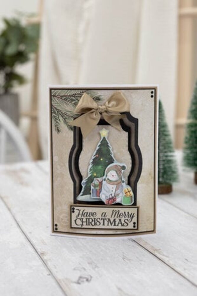 Crafter's Companion Christmas Joy 3D Topper Pad (CC-CRE-DTPAD9-CJOY)