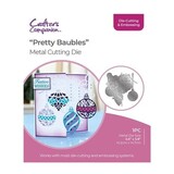 Crafter's Companion Half Create a Card Die Pretty Baubles (GEM-MD-CAD-PRBA)