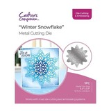 Crafter's Companion Half Create a Card Die Snowflake (GEM-MD-CAD-WISN)