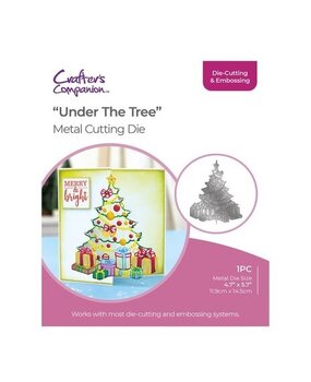 Crafter's Companion Half Create a Card Die Under The Tree (GEM-MD-CAD-UNTT)