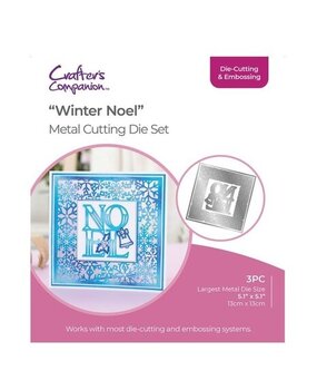 Crafter's Companion Festive Frames & Sentiments Die Winter Noel (GEM-MD-ELE-WINO)