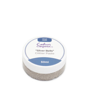 Crafter's Companion Mixed Media Glitter Paste Silver Bells (CC-MME-GLIPA-SIBE)