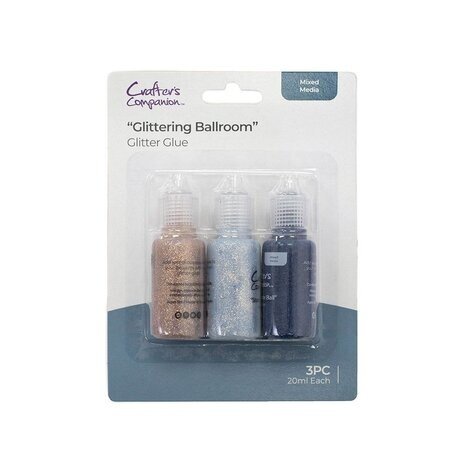 Crafter's Companion Mixed Media Glitter Glue Glittering Ballroom (CC-MME-GG-GBAL) Crafter's Companion Mixed Media Glitter Glue Glittering Ballroom (CC-MME-GG-GBAL)