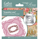 Crafter's Companion Vintage Rose Exquisite Lace Die (NGA-VR-MD-ELA)