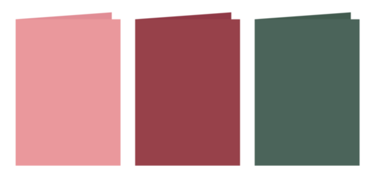 Crafter's Companion Vintage Rose 5x7 Inch Card Blanks and Envelopes (NGA-VR-QCBE5)