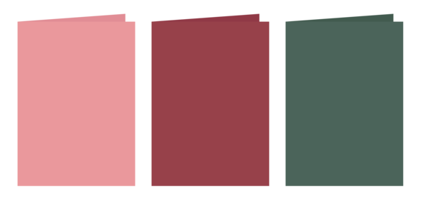 Crafter's Companion Vintage Rose 5x7 Inch Card Blanks and Envelopes (NGA-VR-QCBE5)