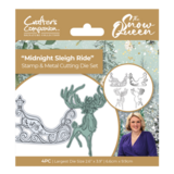 Crafter's Companion The Snow Queen Stamp & Die Midnight Sleigh Ride (S-SQ-STD-MSLR)