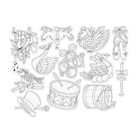 Crafter's Companion Twelve Days of Christmas Stamp and Die Twelve Days of Christmas (TDC-STD-TDOC) Crafter's Companion Twelve Days of Christmas Stamp and Die Twelve Days of Christmas (TDC-STD-TDOC)