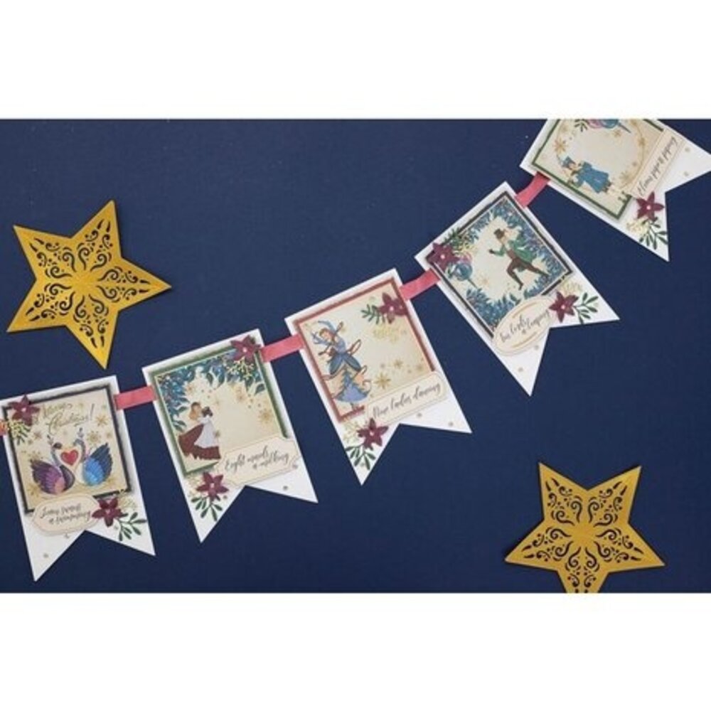 Crafter's Companion Twelve Days of Christmas Satin Ribbon (TDC-SRIB) Crafter's Companion Twelve Days of Christmas Satin Ribbon (TDC-SRIB)