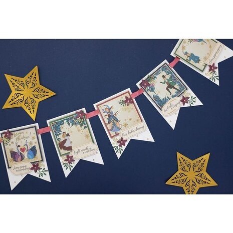 Crafter's Companion Twelve Days of Christmas Satin Ribbon (TDC-SRIB) Crafter's Companion Twelve Days of Christmas Satin Ribbon (TDC-SRIB)