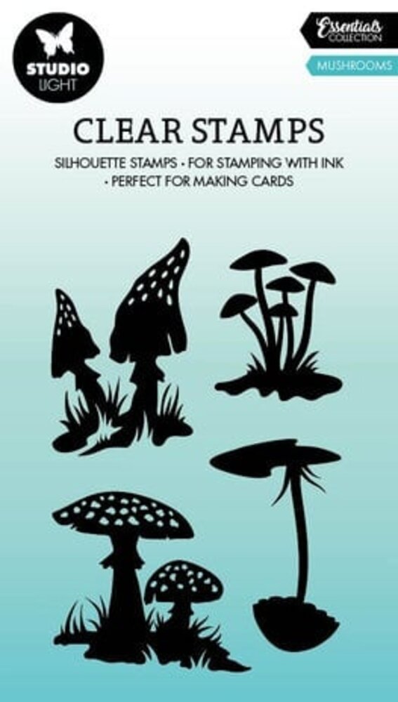 Studio Light Essentials Clear Stamp Mushrooms (SL-ES-STAMP495)