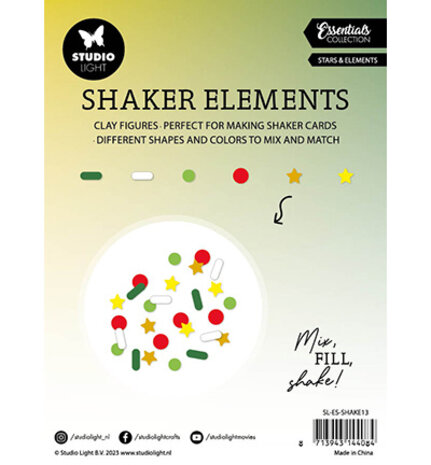 Studio Light Essentials Shaker Elements Stars & Elements (SL-ES-SHAKE13)