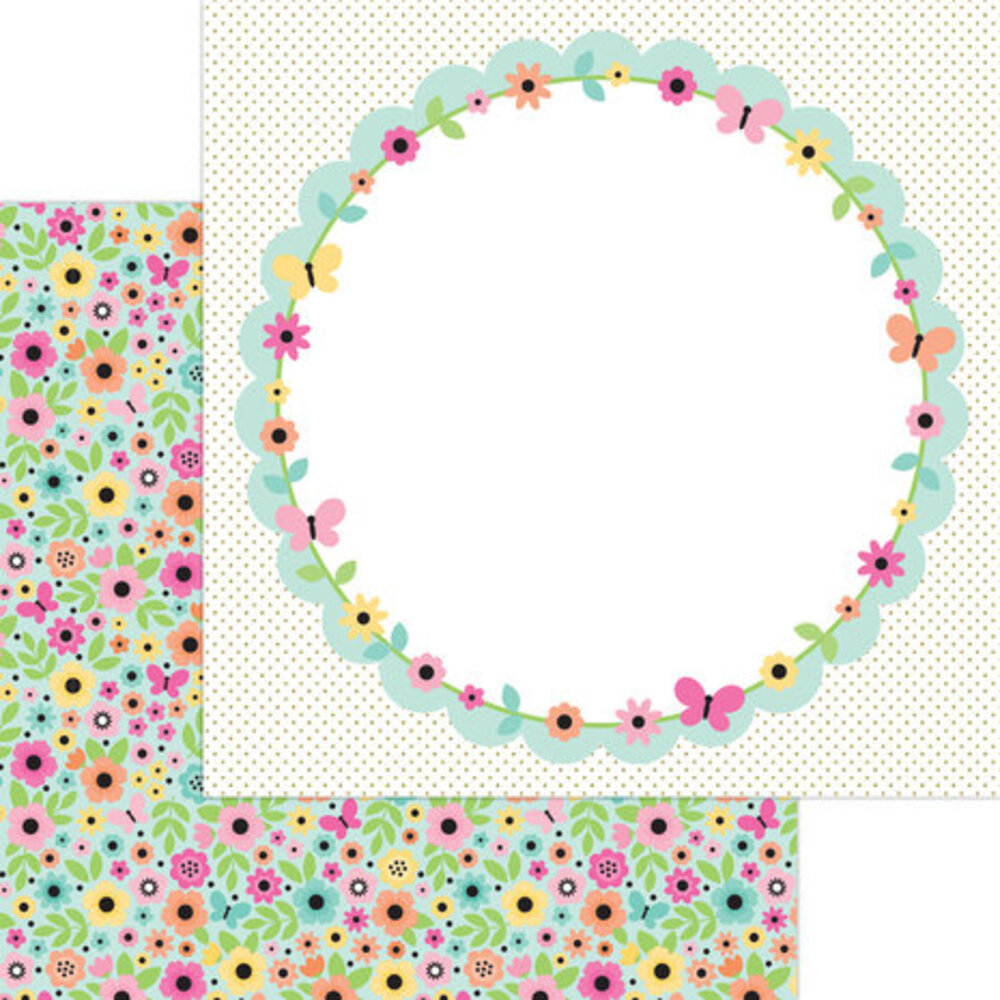 Doodlebug Design Inc. Hello Again 6x6 Inch Paper Pad (8191)