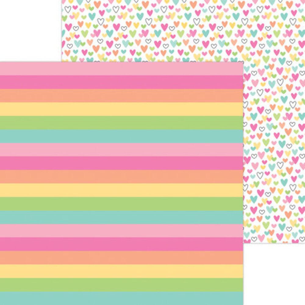 Doodlebug Design Inc. Hello Again 6x6 Inch Paper Pad (8191)