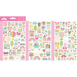 Doodlebug Design Inc. Hello Again Mini Icons Stickers (8170)