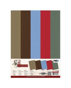 Amy Design Snowy Christmas A4 Linen Cardstock Pack (AD-A4-10028) Amy Design Snowy Christmas A4 Linen Cardstock Pack (AD-A4-10028)