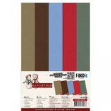 Amy Design Snowy Christmas 4K Linen Cardstock Pack (AD-4K-10028)