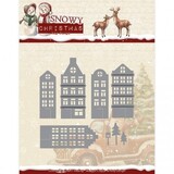 Amy Design Snowy Christmas Christmas Houses Dies (ADD10303)