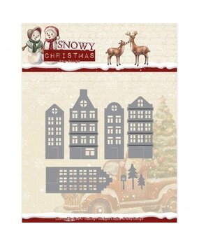 Amy Design Snowy Christmas Christmas Houses Dies (ADD10303)