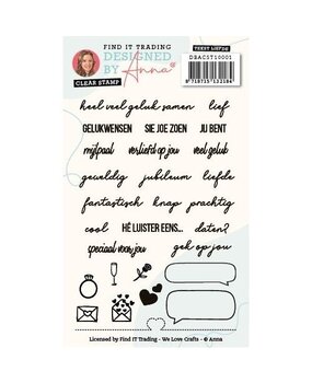 Designed by Anna Mix and Match Clear Stamps Love (DBACST10001) Designed by Anna Mix and Match Clear Stamps Love (DBACST10001)