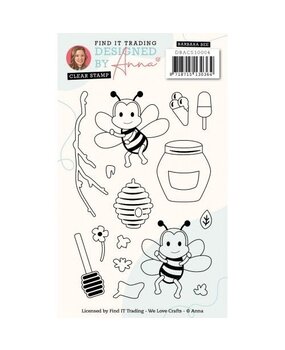 Designed by Anna Mix and Match Clear Stamps Barbara Bee (DBACS10004) Designed by Anna Mix and Match Clear Stamps Barbara Bee (DBACS10004)
